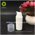 PP cosmetic pump bottle 15ml 30ml 60ml airless pump lotion bottle empty bottle